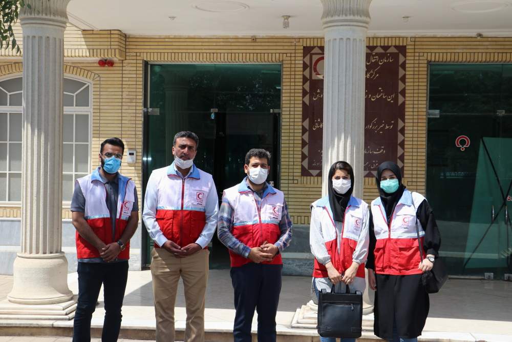 پویش اهدای خون، اهدای زندگی توسط کانون هلال احمر دانشگاه علوم پزشکی کاشان