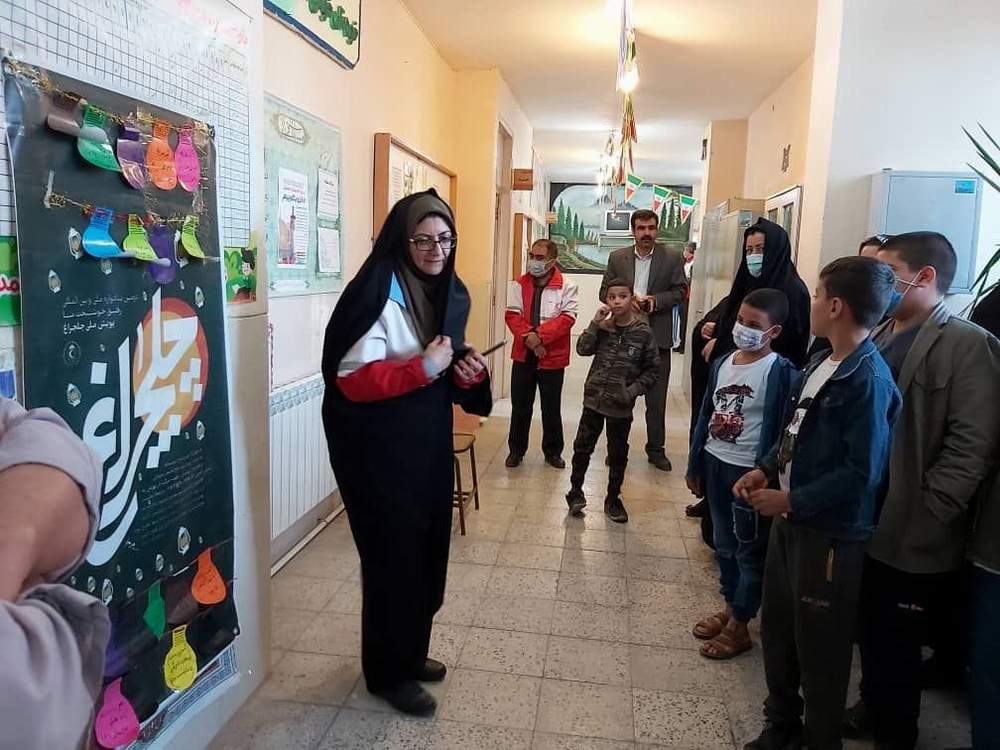 پویش ملی چلچراغ در نایین