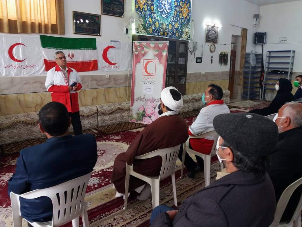 افتتاح خانه هلال روستای سهروفیروزان فلاورجان