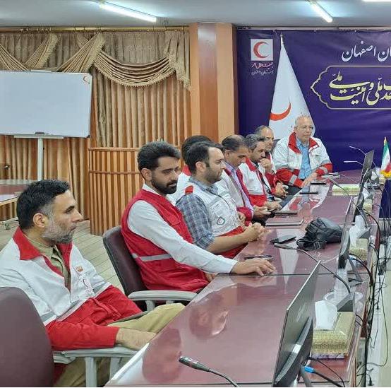 برگزاری نشست تخصصی آشنایی با برنامه عملیات اضطراری (EOP) روابط عمومی در جمعیت هلالاحمر استان اصفهان